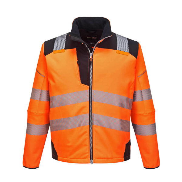 PW3 T402 HI-VIS SOFTSHELL TYÖTAKKI - Image 7